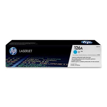 HP 126A Cyan Original Toner Cartridge (CE311A)