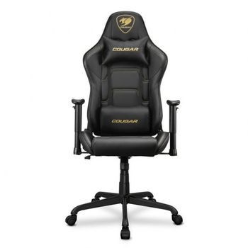 Silla De Juego Cougar Armor Elite Royal, Negra Y Dorada