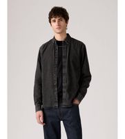 levis para hombre a7210-0038 camisa de botones authentic negro s casual algodon manga larga
