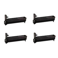 compatible multipack oki c5800 printer toner cartridges 4 pack -43381724