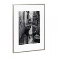 a1 poster frame aluminium in classic satin silver paafa1b