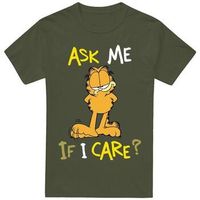 garfield camiseta ask me if i care para hombre