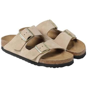 BIRKENSTOCK Sandalias Sandales Arizona Suede LEVE Sandcastle para mujer