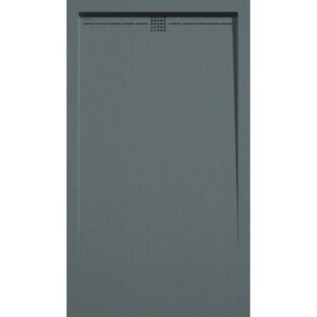 Plato De Ducha Pizarra Arco Antracita 70x200 Cm Rejilla Color