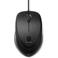 hp usb fingerprint raton con sensor de huellas negro