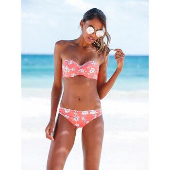 Lascana Bañador Traje de baño con aros Ditsy para mujer