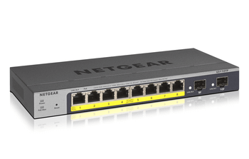 PROSAFE SMART SWITCH 8P + 2 SFP GIGABIT POE GEST. INSIG HT