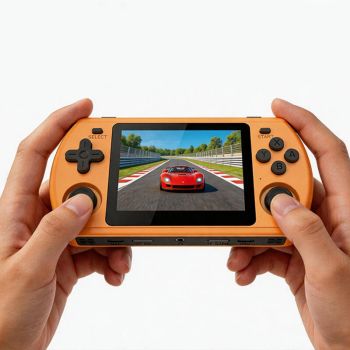 [Sin tarjeta] P36S Retro pantalla IPS de 3,5 pulgadas, consola de juego portátil con cuatro núcleos, código abierto Linu