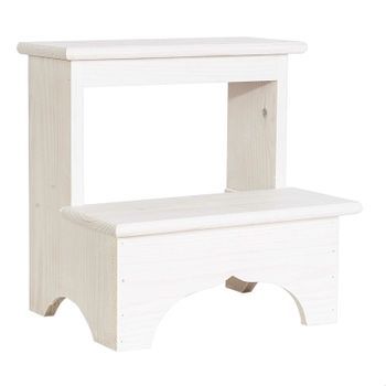 Taburete Escalon Blanco