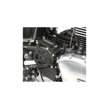 Cubrepiñón delantero Triumph Bonneville 800 negro