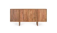 aparador fabricado a mano  en madera de acacia 170cm