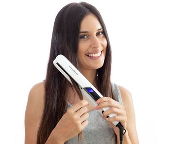 Plancha de pelo cerámica con vapor stemio innovagoods 36 w
