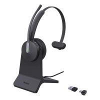 auriculares yealink bh70 mono inalambricos bluetooth oficina con cancelacion de ruido negro