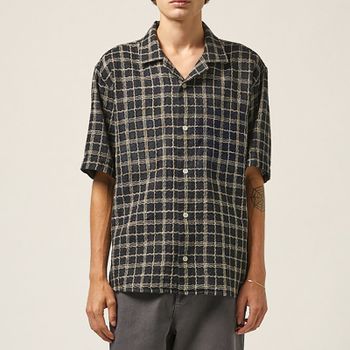 Corridor Wavy Cotton-Blend Shirt - L