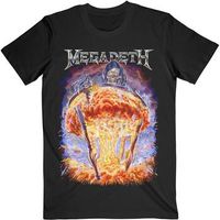 megadeth tops y camisetas ro523 para mujer
