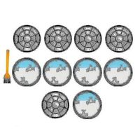 para swift power cyclonic ro2910 ro2913 ro2915 ro2932 ro2933 ro2957 ro2981 filtro hepa zr904301 clea