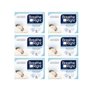 Breathe Right Nasal Strips Clear S/M - 60
