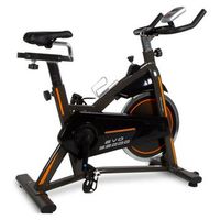 bicicleta indoor spinning regulable en intensidad  adaptable
