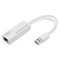 adaptador digitus usb 30 gigabit ethernet blanco