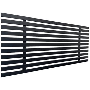 Cabecero De Madera Reciclada Dm Estilo Palet Japones 90x46cm Camas 80/90 - Negro Sólido