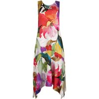 lisca vestidos vestido de verano midi sin mangas roma para mujer