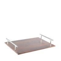 bandeja de madera modelo mediano - 48x33x65cm