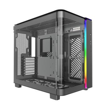 Montech KING 95 Cristal Templado USB 3.2 Negro