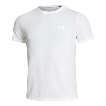 Under Armour Seamless Stride Camiseta De Running Hombres-Blanco