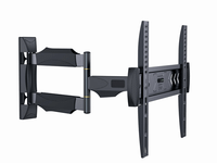 soporte de pared gembird para tv de movimiento completo 32-55 pulgadas 30 kg