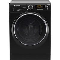 hotpoint washer dryer rd 966 jkd uk  - black black