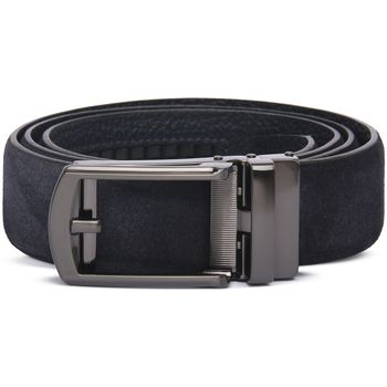 Frau Cinturón SUEDE BLU para hombre