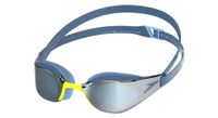 gafas de natacion speedo fastskin hyper elite mirror azul plata