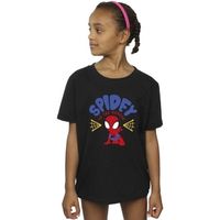 marvel camiseta spidey and his amazing friends rescue para nina