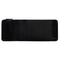 Alfombrilla para raton q-connect xxl iluminacion led conexion usb color negro 800x300x4 mm