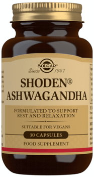 Solgar Shoden Ashwagandha 30 Cápsulas
