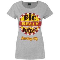 arrow camiseta big belly burger para mujer