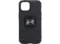 funda movil - isy isc 6100 apple iphone 15 resistente a golpes soporte plegable integrado negro
