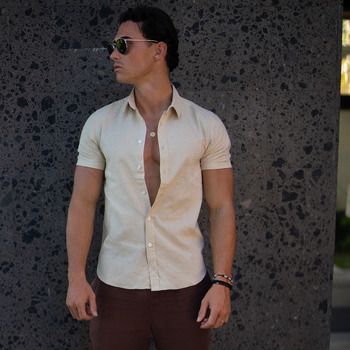 THEAD. Camisa manga corta BRUCE para hombre