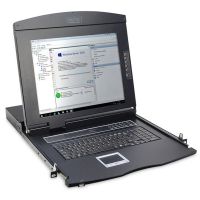 digitus consola modular 17 kvm de 1 puertos y panel tactil