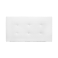 cabecero polipiel botones blanco 180x80cm - cama 160170