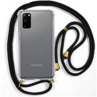 cool funda marino con cordon liso para samsung galaxy s20