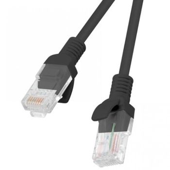 Lanberg Cable de Red RJ45 UTP Cat.6 15m Negro
