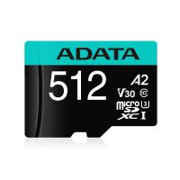 tarjeta de memoria adata premier pro 512 gb microsdxc clase 10 u3 v30