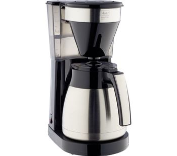 Easy Top Therm II Filter Coffee Machine - Black & Stainless Steel, Stainless Steel