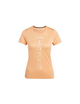 Camiseta de Trail adidas Agravic Shirt Mujer Naranja