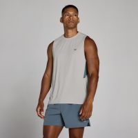 mp mens training ultra mesh tank - chalk grey - xs