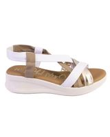 de oh my sandals 5655-2424 sandalias de mujer piel blanco