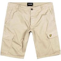 lyle  scott short sh1816ita-777 ecru para hombre