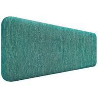 dhome cabecero tapizado liso redondeado tejido luxury para pared acusticos cabeceros absorbentes cabezal cama dormitorio lineal green 145cm