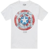 marvel camiseta shield para hombre